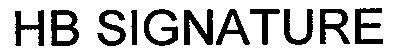 HB SIGNATURE