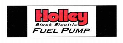 HOLLEY BLACK ELECTRIC FUEL PUMP