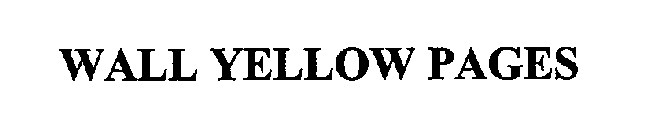 WALL YELLOW PAGES
