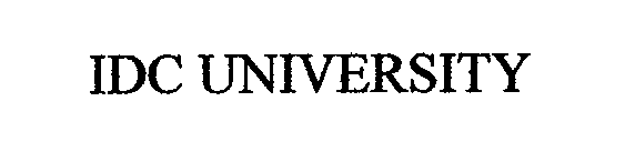 IDC UNIVERSITY