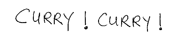 CURRY! CURRY!