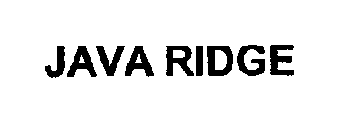 JAVA RIDGE