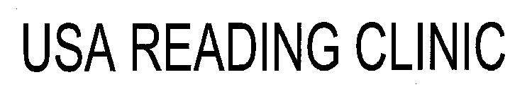 USA READING CLINIC