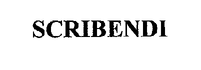 SCRIBENDI