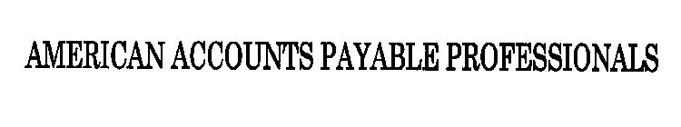 AMERICAN ACCOUNTS PAYABLE PROFESSIONALS