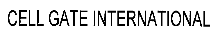 CELL GATE INTERNATIONAL