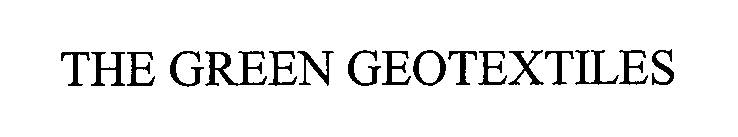 THE GREEN GEOTEXTILES