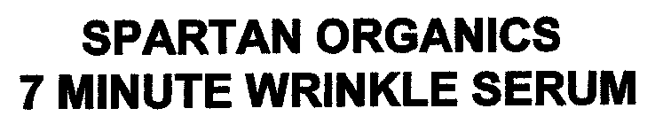 SPARTAN ORGANICS 7 MINUTE WRINKLE SERUM