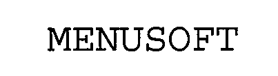 MENUSOFT