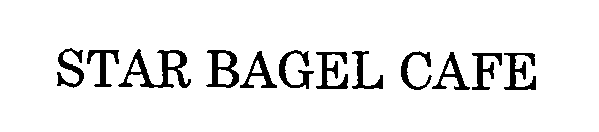 STAR BAGEL CAFE