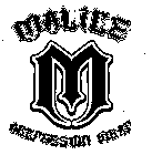 M MALICE AGGRESSION WEAR