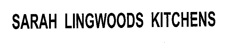 SARAH LINGWOODS KITCHENS