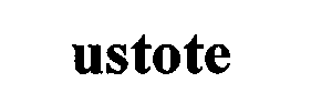 USTOTE