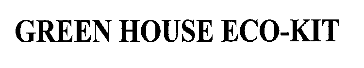 GREEN HOUSE ECO-KIT