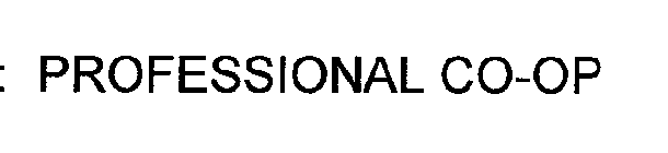 PROFESSIONAL CO-OP