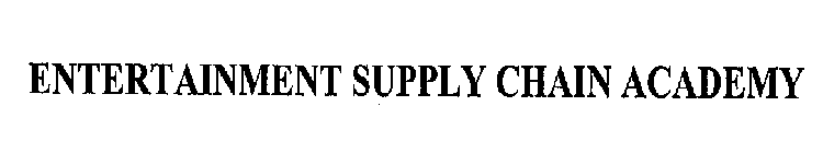 ENTERTAINMENT SUPPLY CHAIN ACADEMY