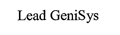 LEAD GENISYS