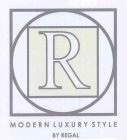 R MODERN LUXURY STYLE BY REGAL