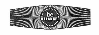 BE BALANCED