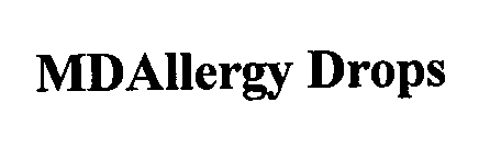 MDALLERGY DROPS