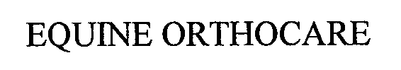 EQUINE ORTHOCARE