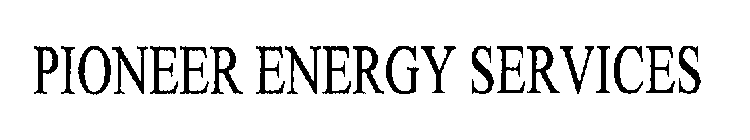 PIONEER ENERGY SERVICES