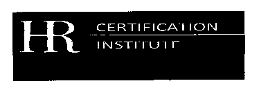 HR CERTIFICATION INSTITUTE