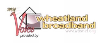 MY VOICE PROVIDED BY WHEATLAND BROADBAND