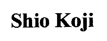 SHIO KOJI