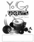 YO GO YOGURT SINGLE SERVE