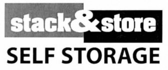 STACK & STORE SELF STORAGE