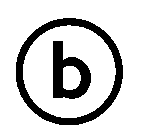 B