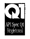 Q1 API SPEC Q1 REGISTERED