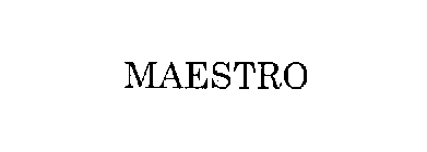 MAESTRO