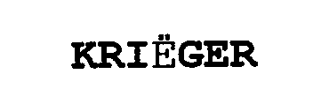 KRIËGER