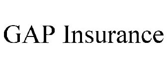 GAP INSURANCE