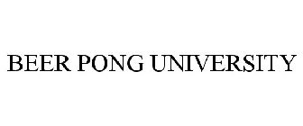 BEER PONG UNIVERSITY