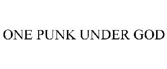 ONE PUNK UNDER GOD