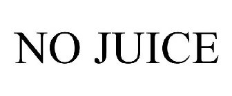 NO JUICE