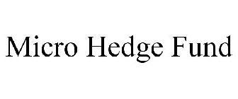 MICRO HEDGE FUND