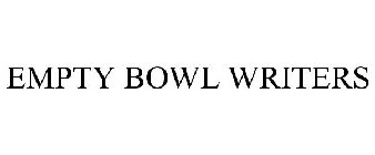 EMPTY BOWL WRITERS