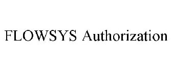 FLOWSYS AUTHORIZATION