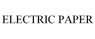 ELECTRIC PAPER