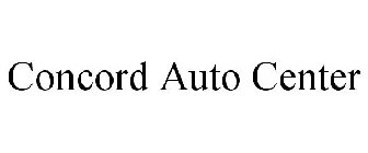 CONCORD AUTO CENTER