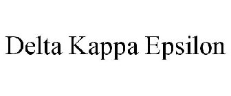 DELTA KAPPA EPSILON