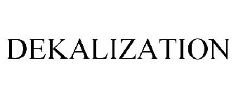 DEKALIZATION