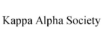 KAPPA ALPHA SOCIETY