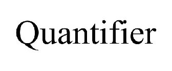 QUANTIFIER