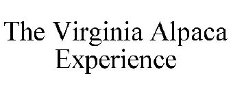 THE VIRGINIA ALPACA EXPERIENCE