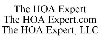 THE HOA EXPERT THE HOA EXPERT.COM THE HOA EXPERT, LLC